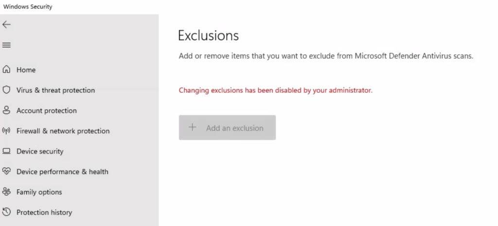 „Disable Local Admin Merge" auf Disabled gesetzt